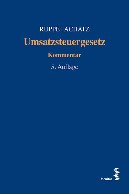 Cover: 9783708915159 | Umsatzsteuergesetz | Kommentar | Hans Georg Ruppe (u. a.) | Buch