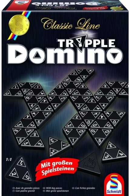 Cover: 4001504492878 | Tripple-Domino. Classic Line | Spiel | Deutsch | 2010 | Schmidt