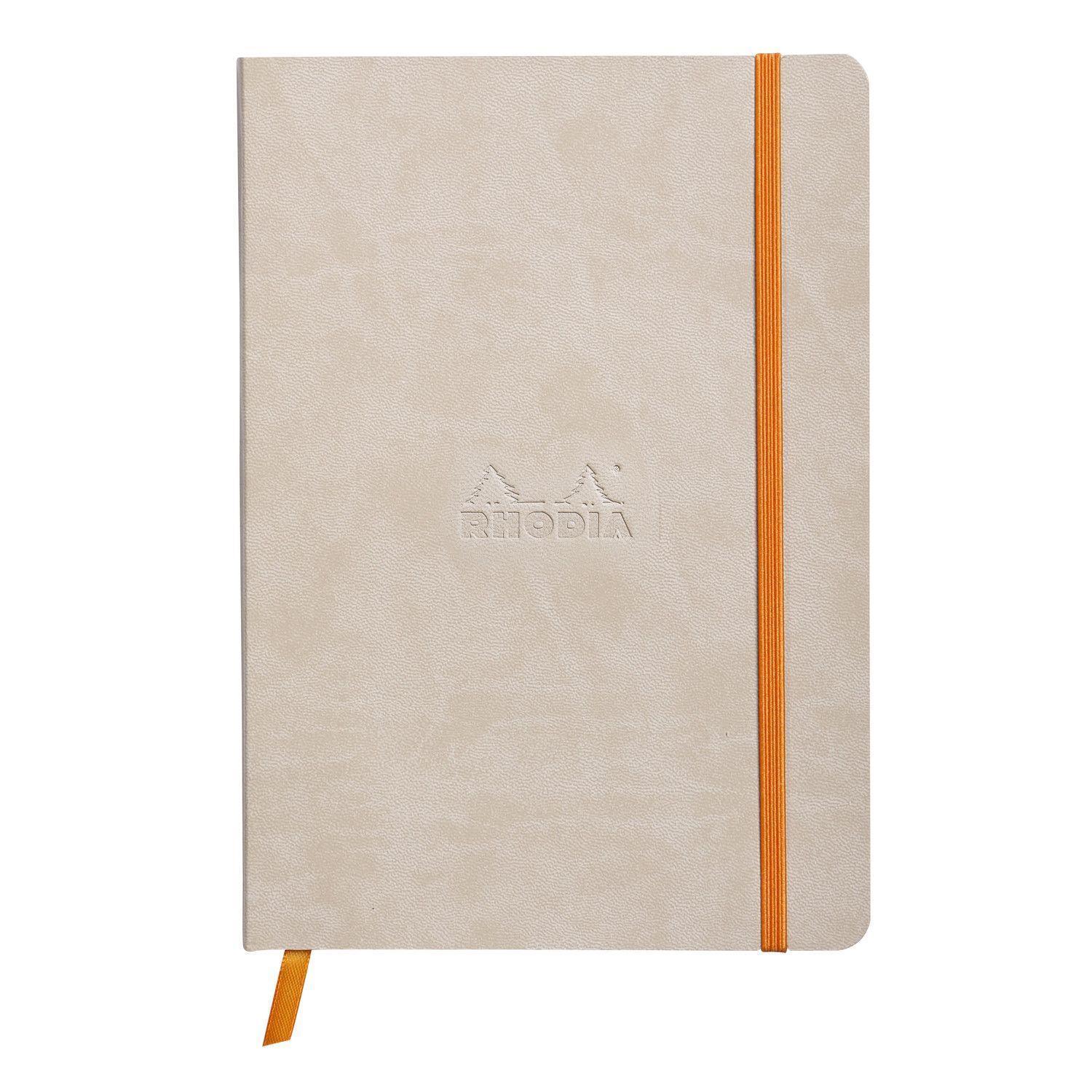Cover: 3037921174555 | Rhodiarama flexibles Notizbuch A5 80 Blatt Dot-Lineatur, beige 90g,...
