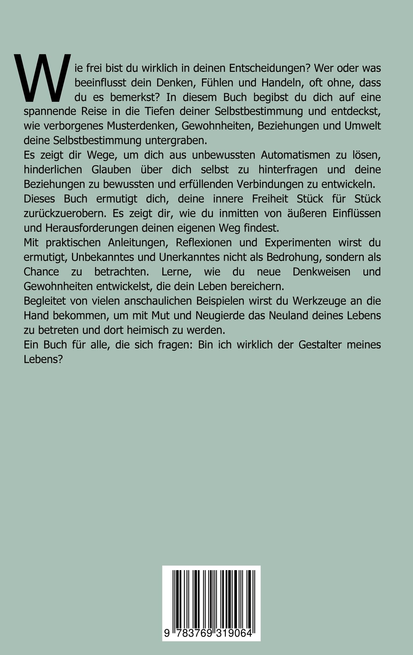 Rückseite: 9783769319064 | Wer lebt dein Leben? | Bernd Taglieber | Taschenbuch | 240 S. | 2025