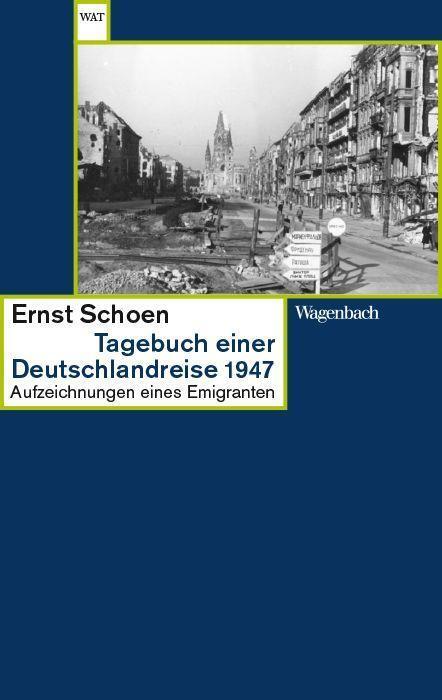 Cover: 9783803128584 | Tagebuch einer Deutschlandreise 1947 | Aufzeichnungen eines Emigranten