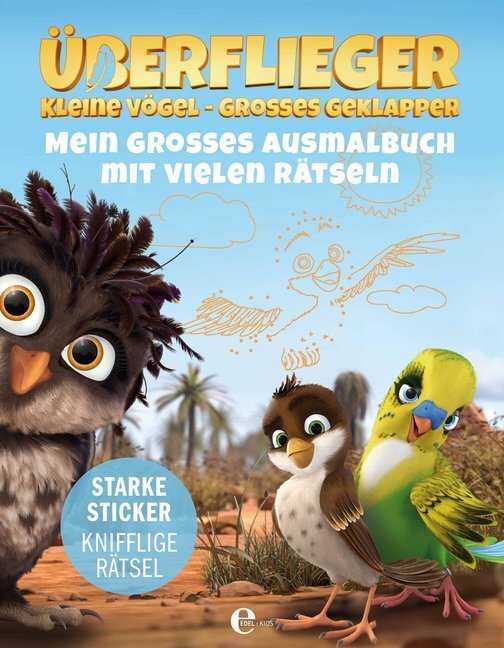 Cover: 9783961290048 | Überflieger - kleine Vögel, großes Geklapper: Mein großes...