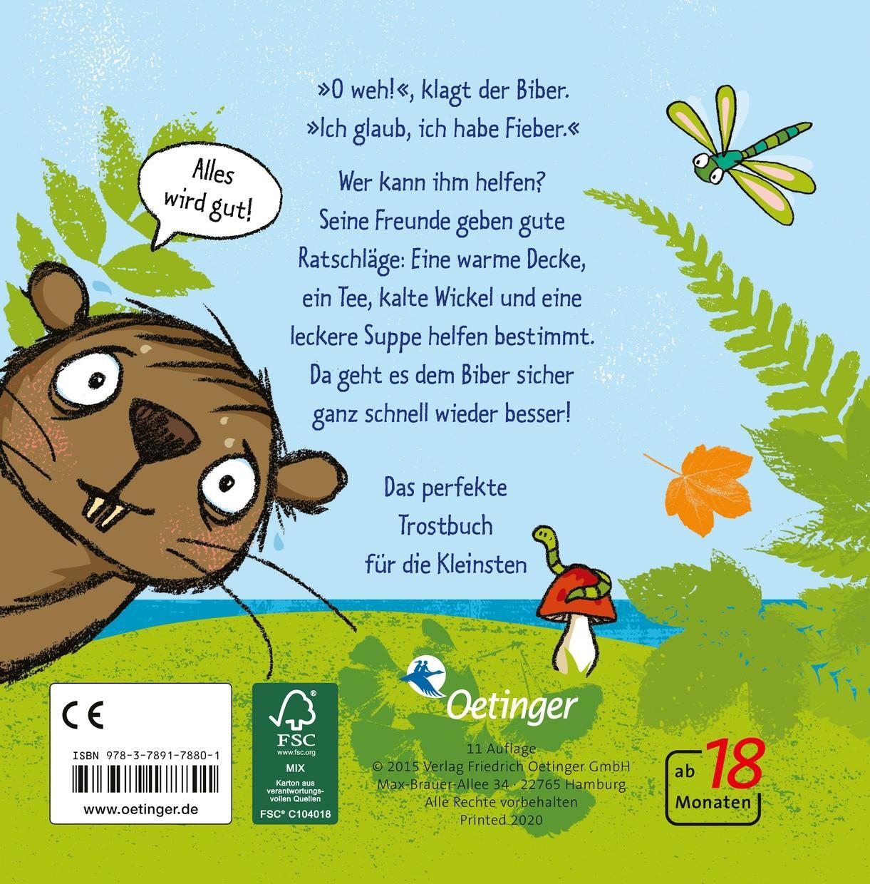 Rückseite: 9783789178801 | Der Biber hat Fieber | Susanne Weber | Buch | 16 S. | Deutsch | 2015