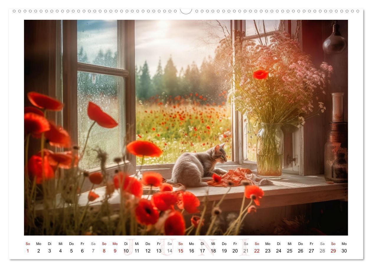 Bild: 9783383902918 | Fensterträume (Wandkalender 2025 DIN A2 quer), CALVENDO Monatskalender