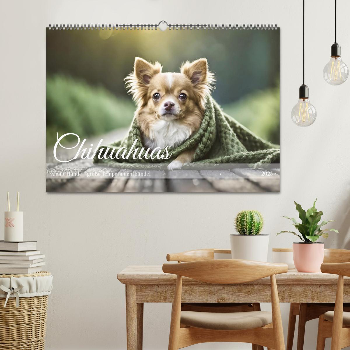 Bild: 9783383811593 | Chihuahuas - Kleine Hunde - große Temperamentbündel (Wandkalender...