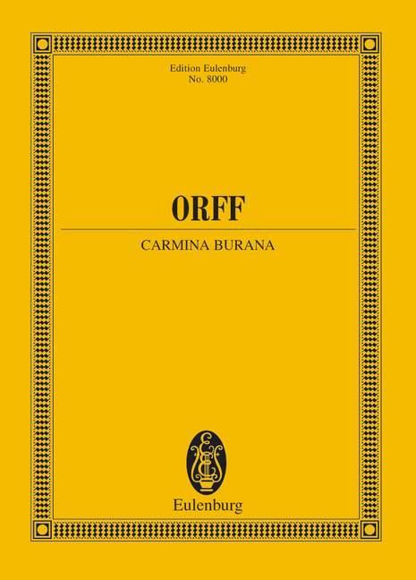 Cover: 9783795762377 | Carmina Burana | Werner Thomas | Broschüre | 1986 | Schott Music