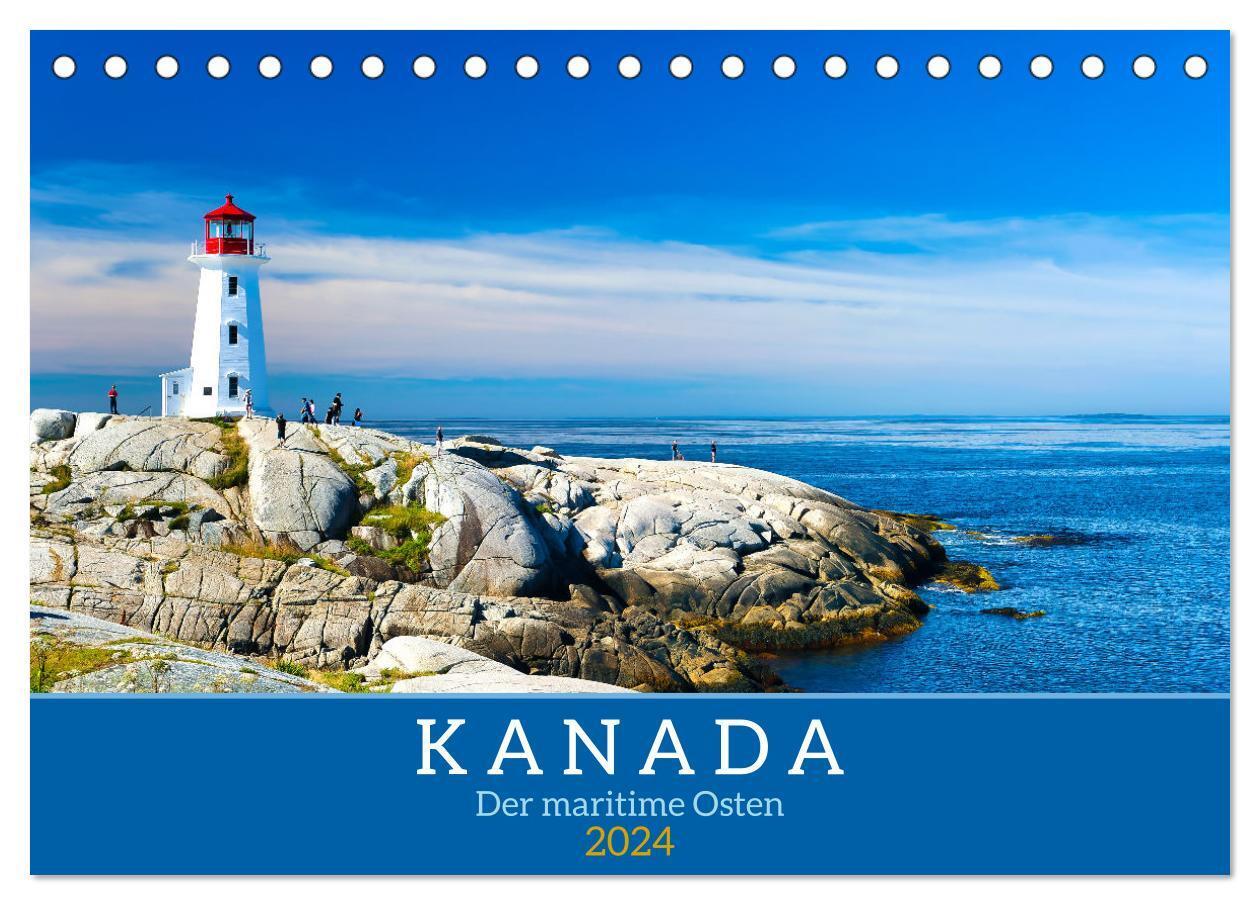 Cover: 9783675819184 | KANADA - Der maritime Osten (Tischkalender 2024 DIN A5 quer),...