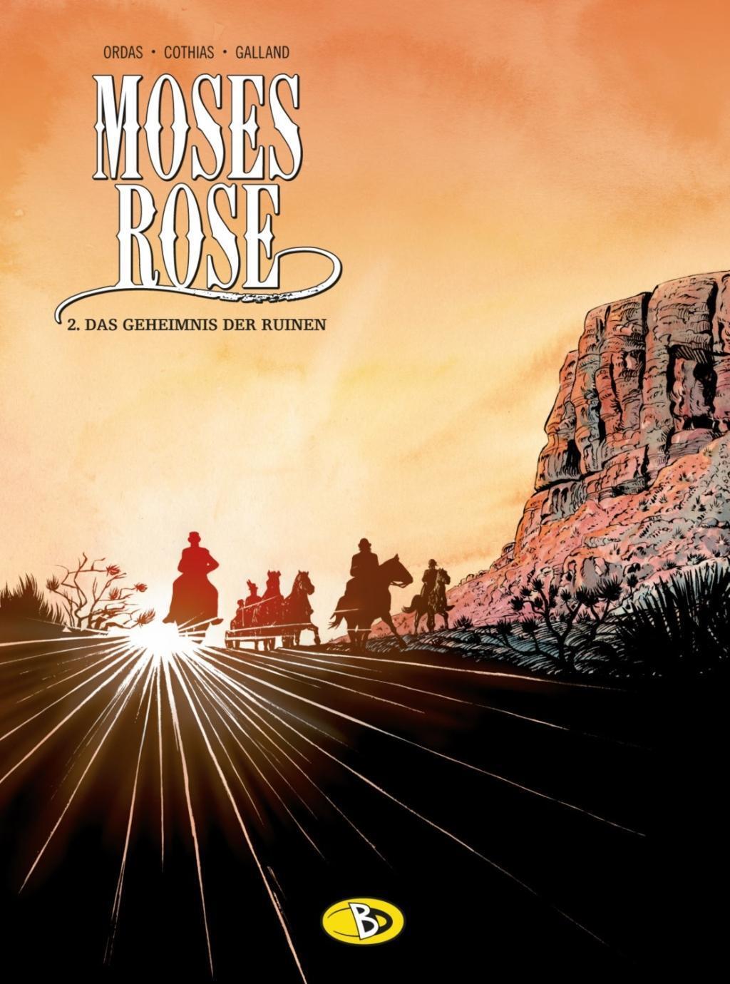 Cover: 9783944446653 | Moses Rose 2 | Das Geheimnis der Ruinen, Moses Rose 2 | Buch | 48 S.