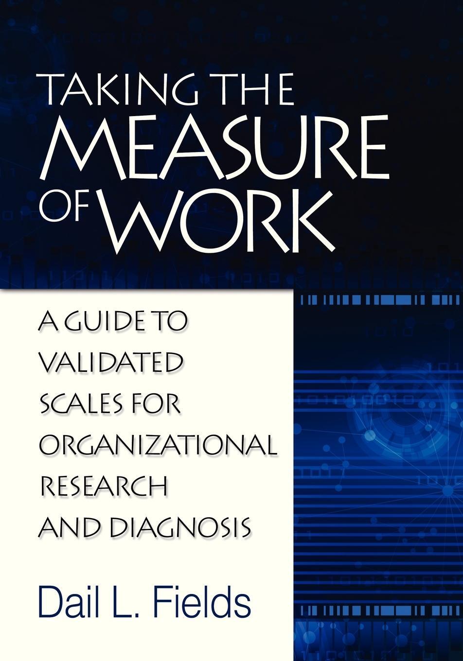 Cover: 9781623962197 | Taking the Measure of Work | Dail L. Fields | Taschenbuch | Paperback