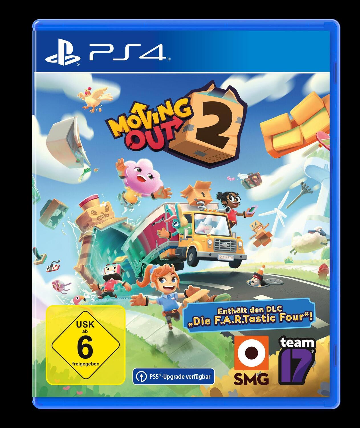 Cover: 5056208819376 | Moving Out 2 (PlayStation PS4) | Blu-ray Disc | Deutsch | 2023