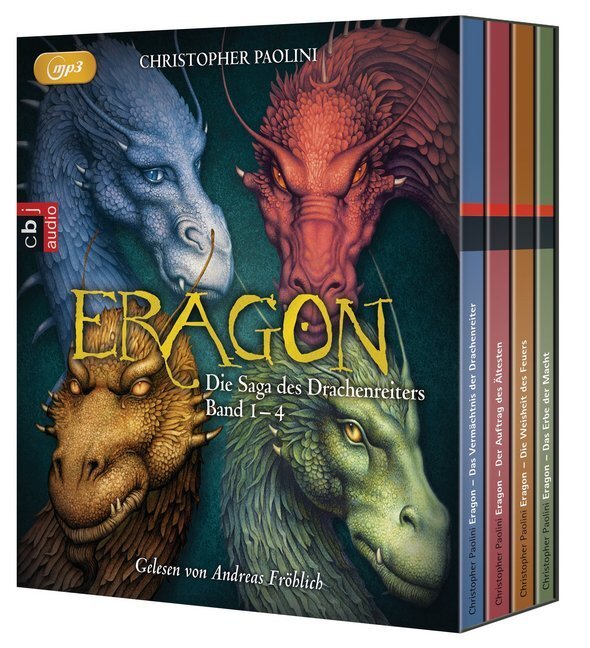 Cover: 9783837140170 | Eragon - Die Saga des Drachenreiters, 16 Audio-CD, 16 MP3 | Paolini