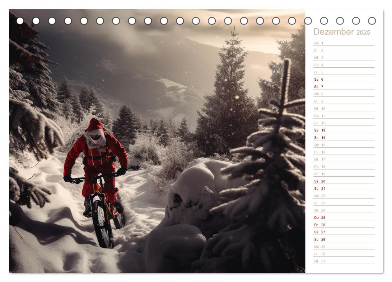 Bild: 9783383910425 | Mit dem Mountainbike durch die Welt (Tischkalender 2025 DIN A5...