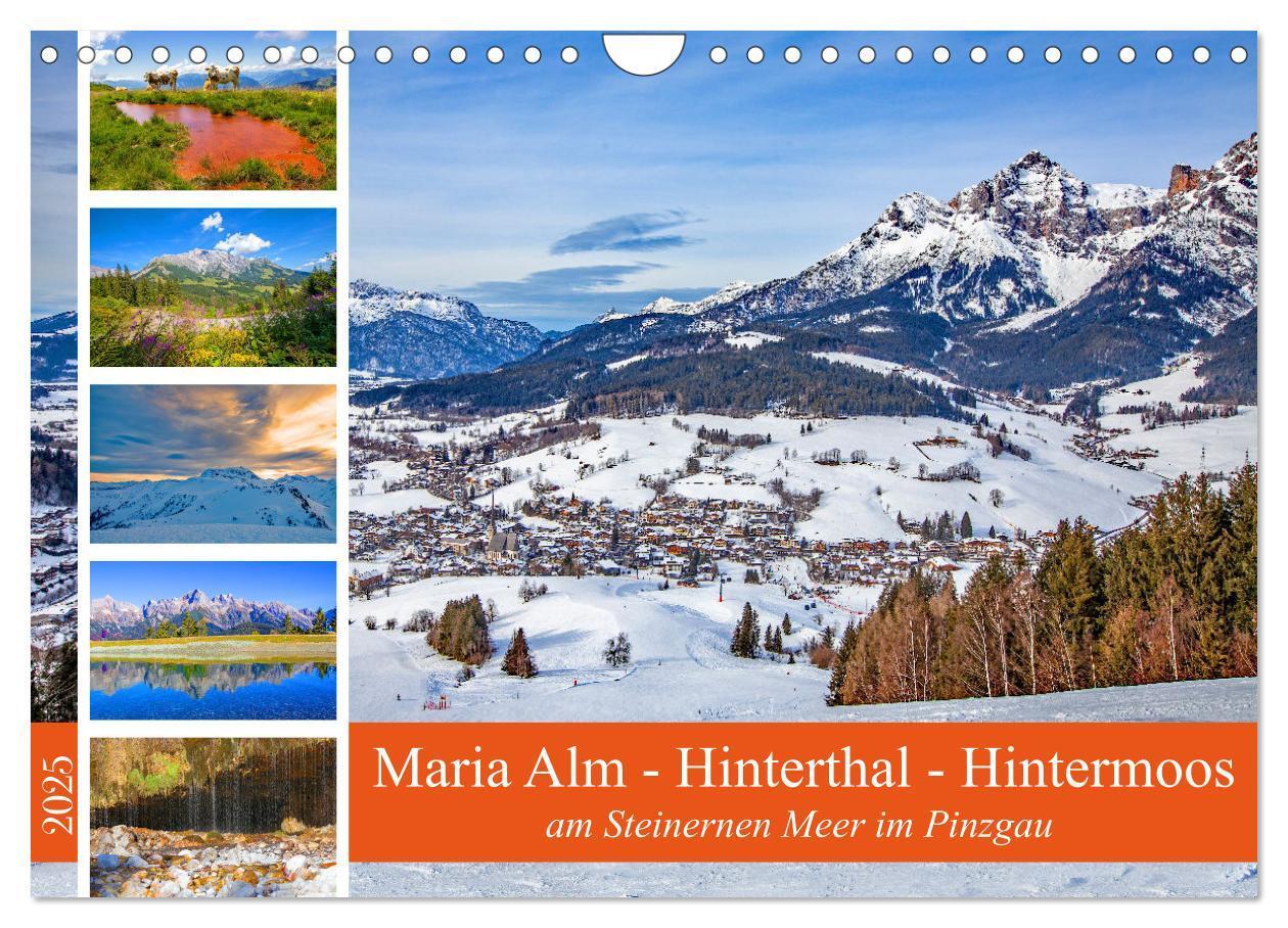 Cover: 9783383786808 | Maria Alm - Hinterthal - Hintermoos (Wandkalender 2025 DIN A4...