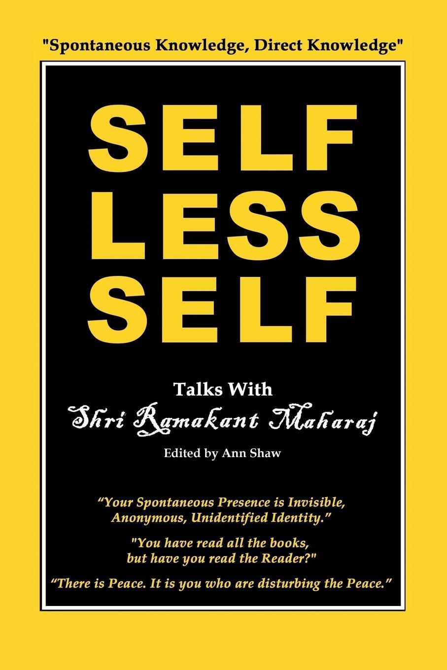Cover: 9780992875619 | Selfless Self | Talks with Shri Ramakant Maharaj | Ramakant Maharaj
