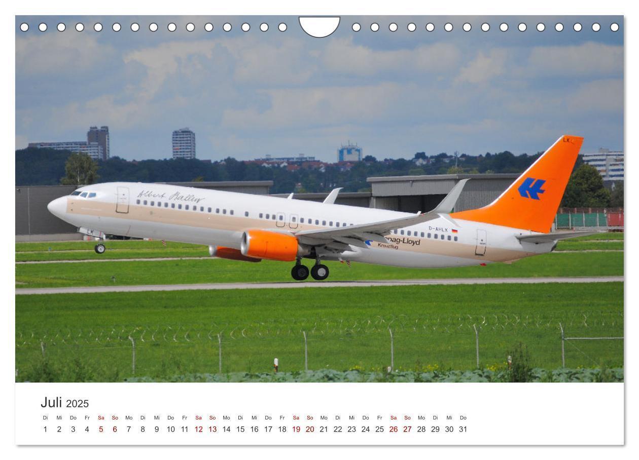 Bild: 9783435042623 | Ein Jahr am Flughafen Stuttgart (Wandkalender 2025 DIN A4 quer),...