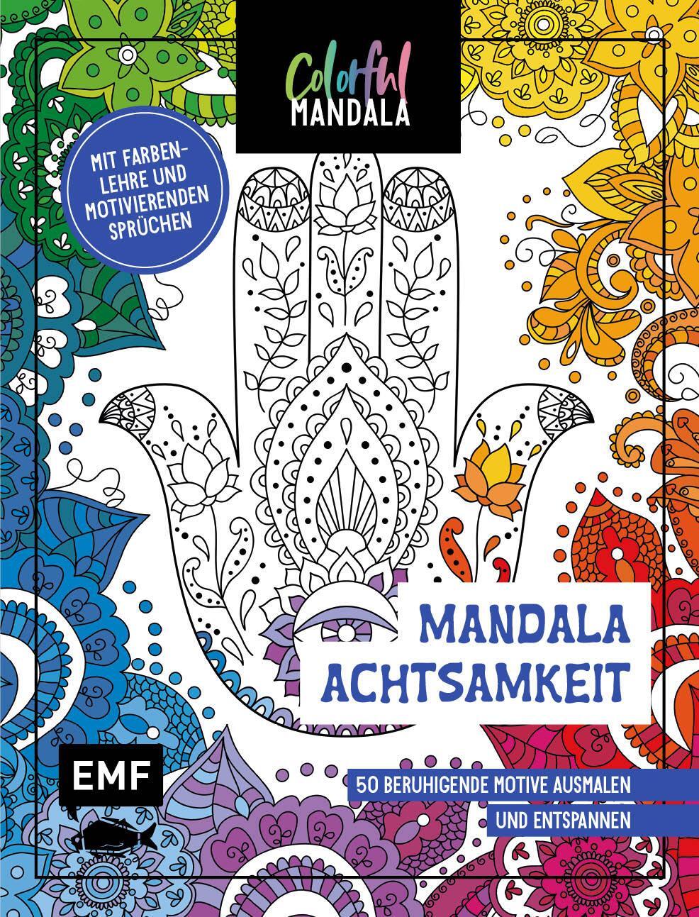 Cover: 9783745916034 | Colorful Mandala - Mandala - Achtsamkeit | Taschenbuch | 96 S. | 2023