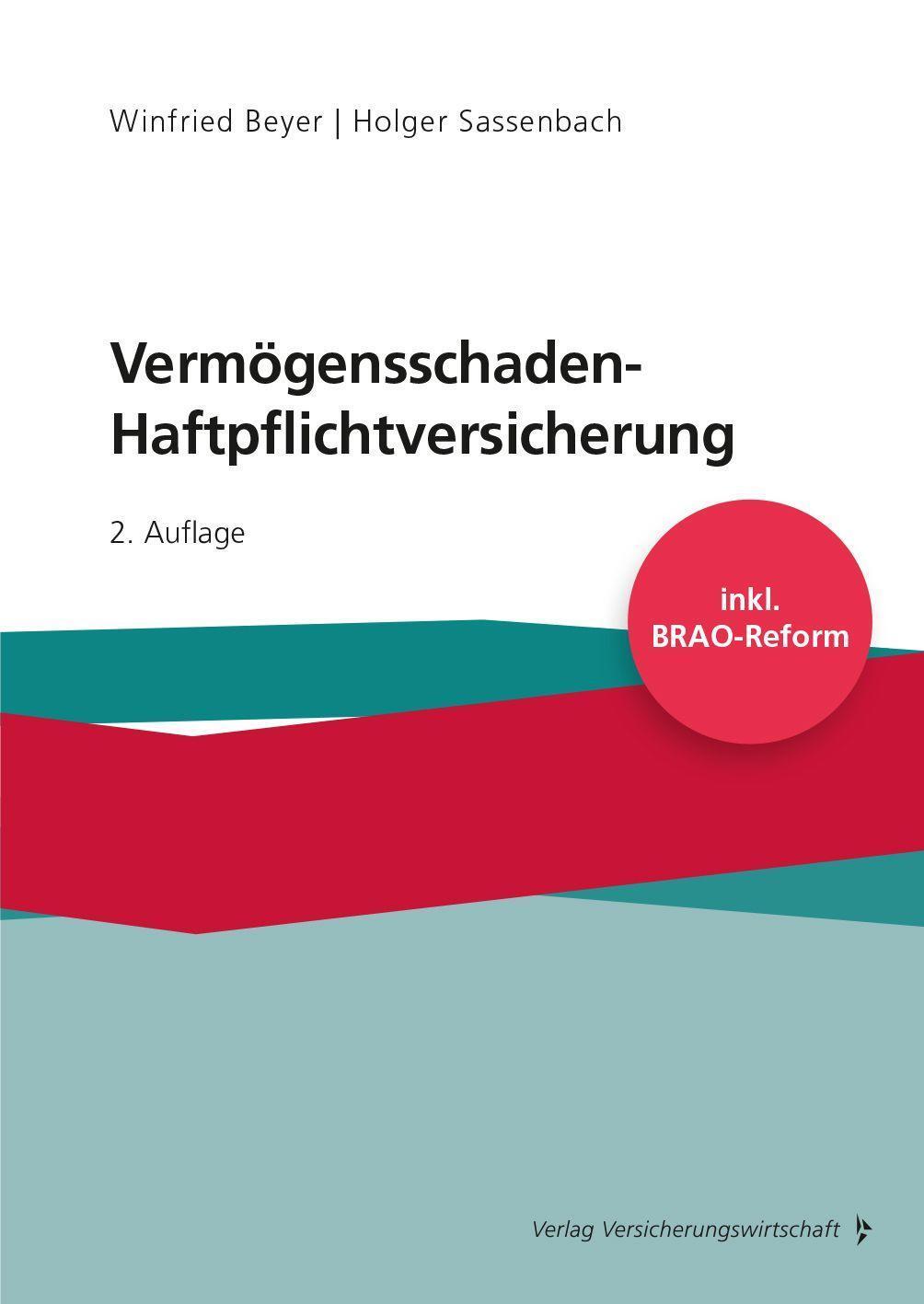 Cover: 9783963294396 | Vermögensschaden-Haftpflichtversicherung | Winfried Beyer (u. a.)