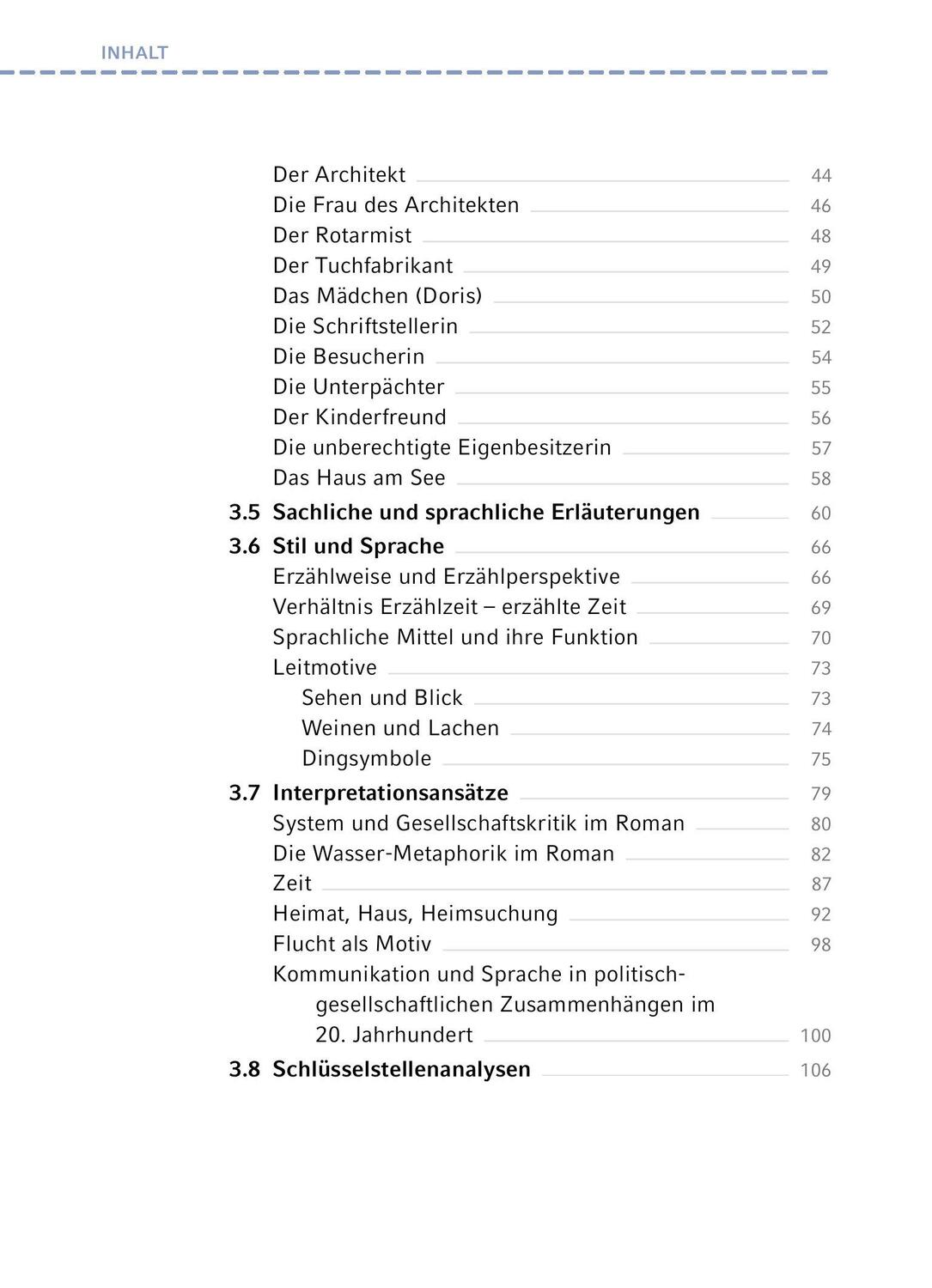 Bild: 9783804420984 | Heimsuchung von Jenny Erpenbeck - Textanalyse und Interpretation