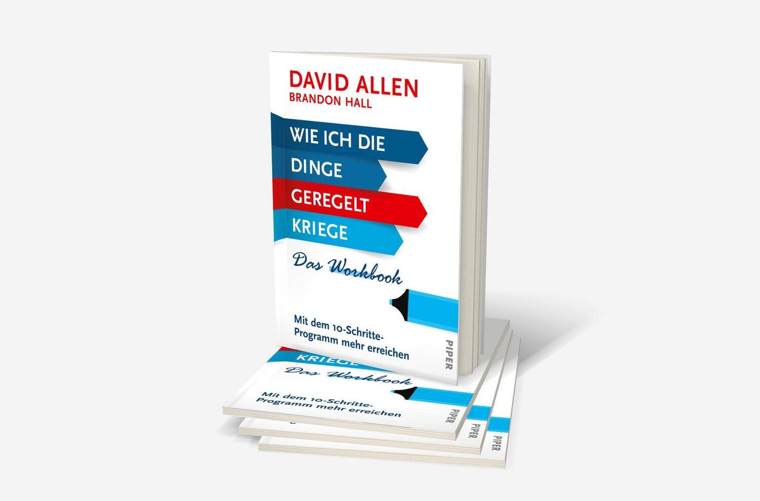 Bild: 9783492062107 | Wie ich die Dinge geregelt kriege - Das Workbook | David Allen | Buch