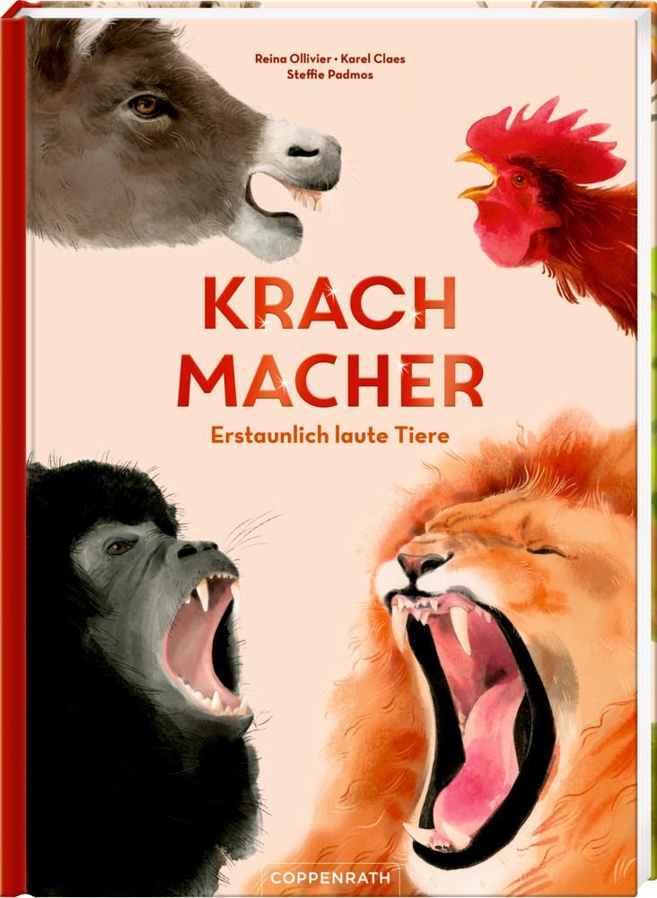 Cover: 9783649643418 | Krachmacher | Erstaunlich laute Tiere | Reina Ollivier (u. a.) | Buch