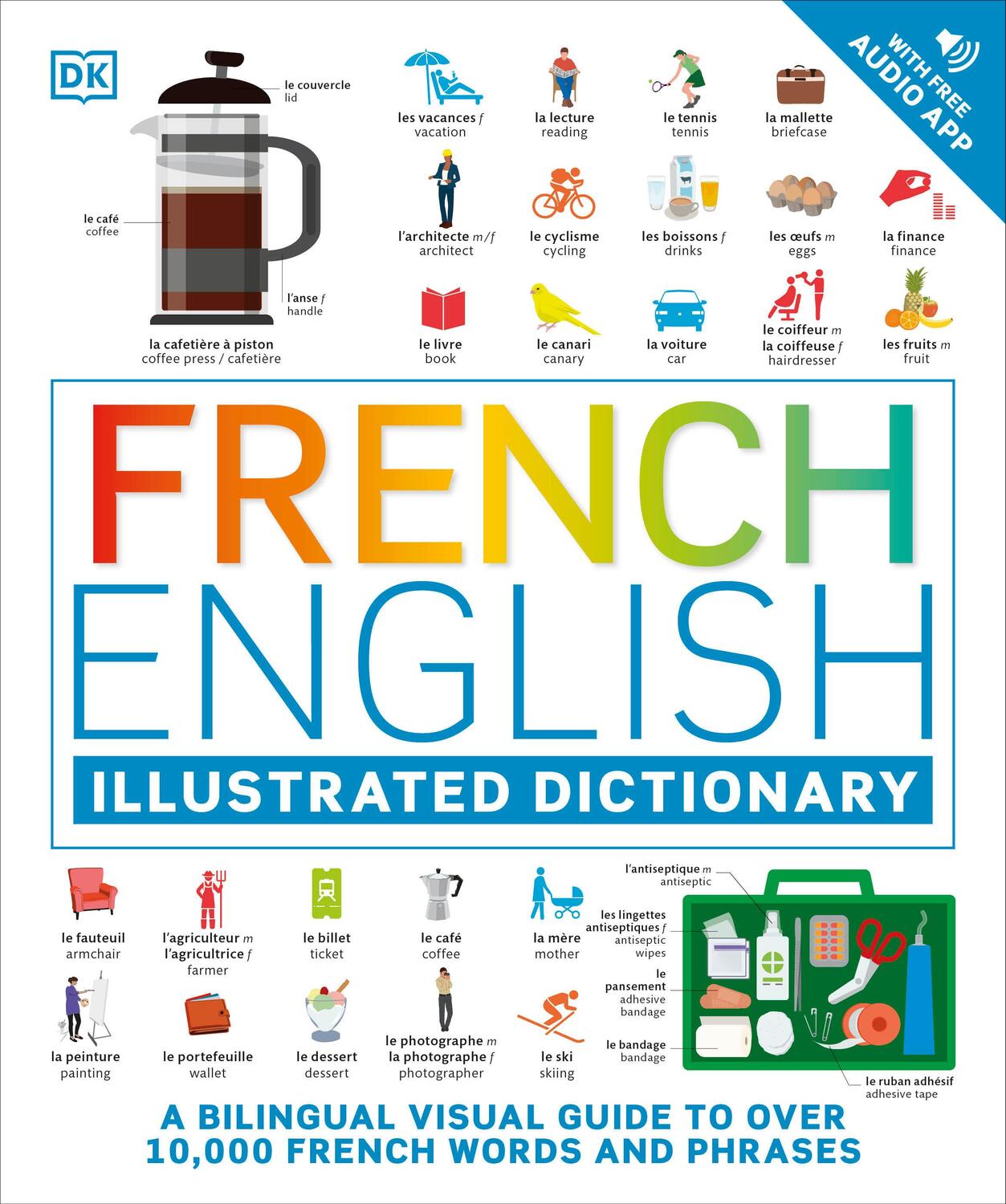 Cover: 9780744080735 | French - English Illustrated Dictionary | Dk | Taschenbuch | Englisch