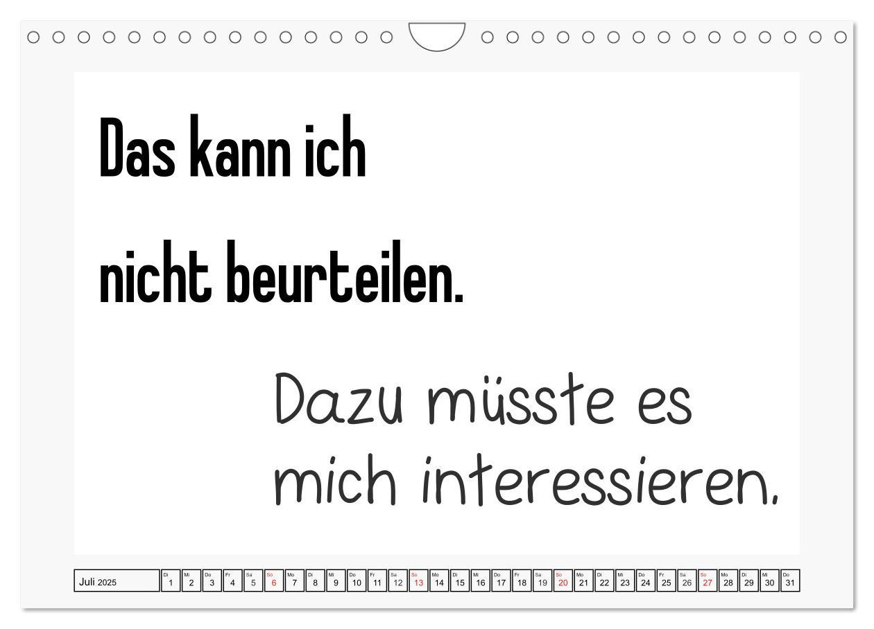 Bild: 9783435200979 | Typo-Kalender für das Büro. Sarkasmus und fiese Sprüche...