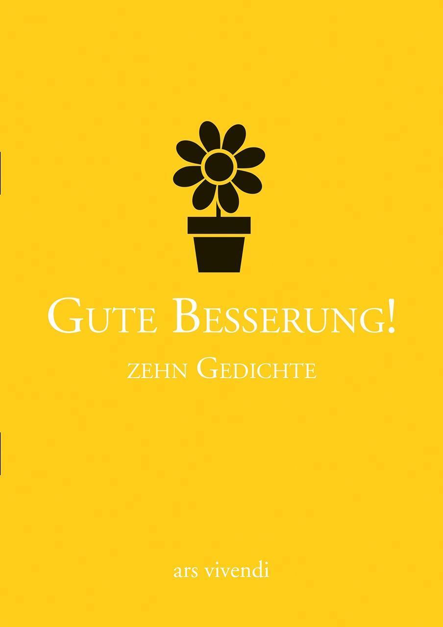 Cover: 4250364115025 | Gute Besserung! - Zehn Gedichte | Broschüre | 16 S. | Deutsch | 2017