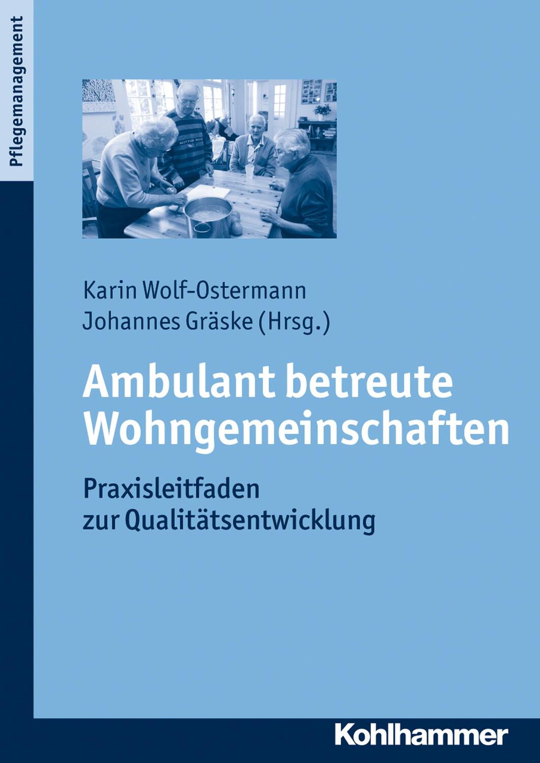 Cover: 9783170233621 | Ambulant betreute Wohngemeinschaften | Taschenbuch | 144 S. | Deutsch