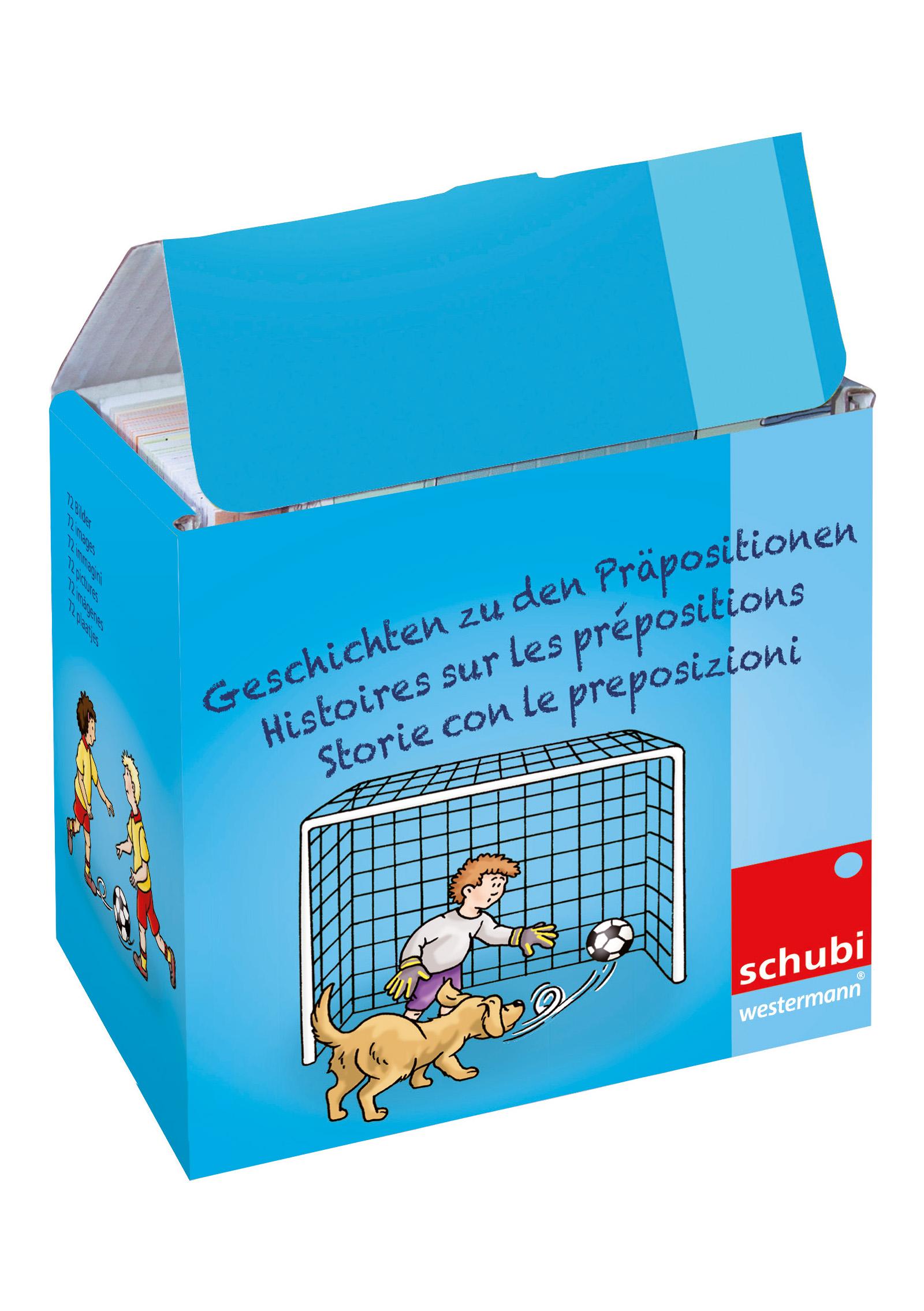 Cover: 9783039763290 | Geschichten zu den Präpositionen | Bilderbox | Almut Pfeiffer | Box