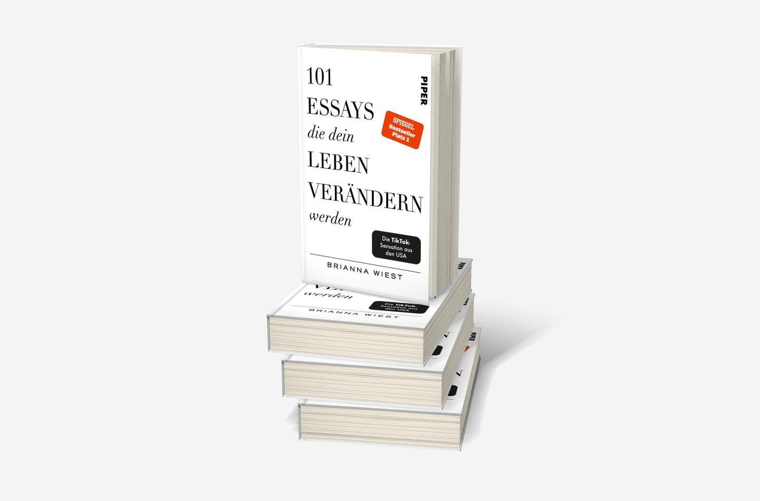 Bild: 9783492071598 | 101 Essays, die dein Leben verändern werden | Brianna Wiest | Buch