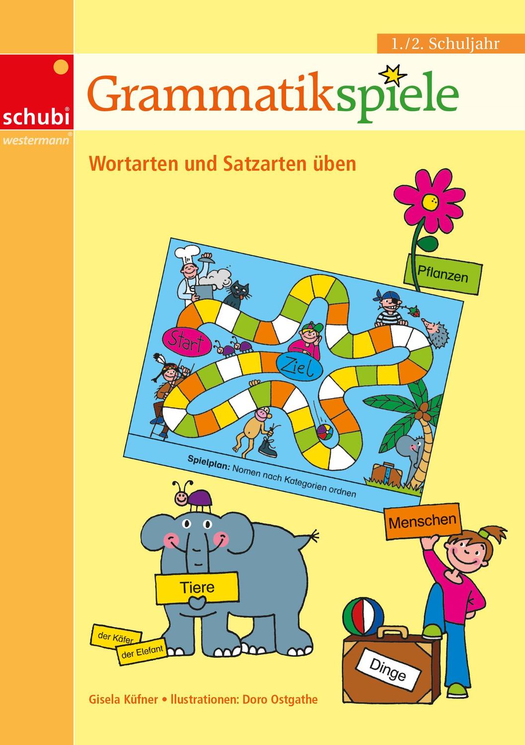 Cover: 9783867233675 | Grammatikspiele | 1. / 2. Schuljahr: Wortarten und Satzarten üben
