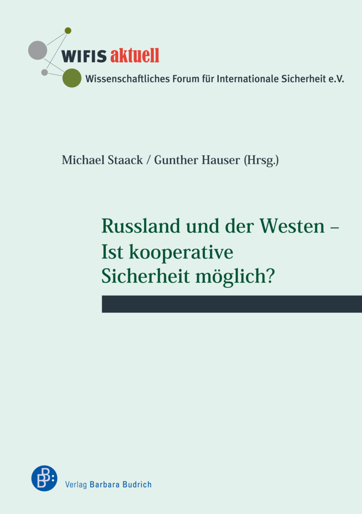 Cover: 9783847424406 | Russland und der Westen - Ist kooperative Sicherheit möglich? | Buch