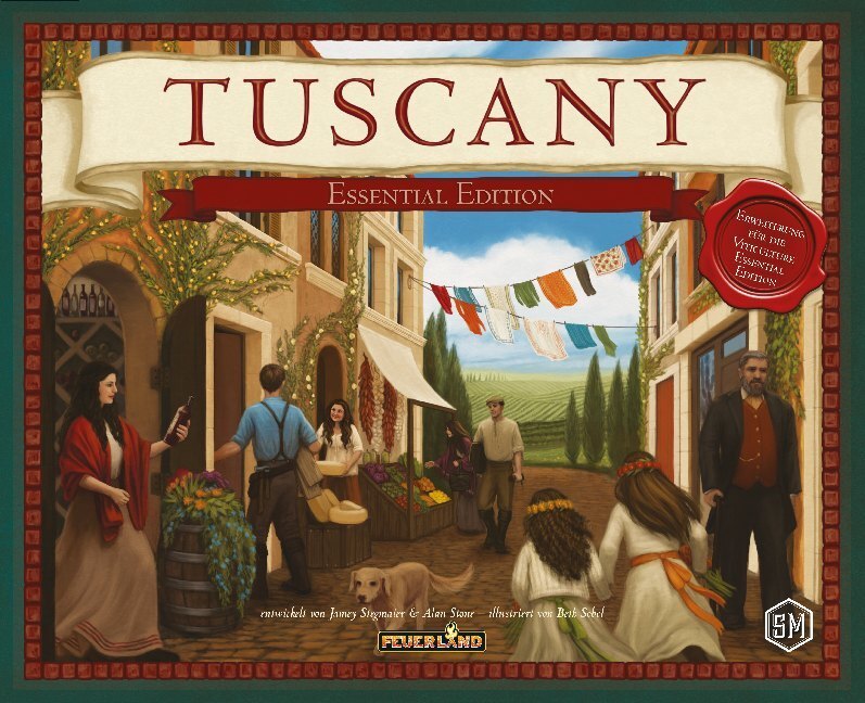 Cover: 706949635517 | Viticulture - Tuscany Essential Edition (Spiel-Zubehör) | Stegmaier