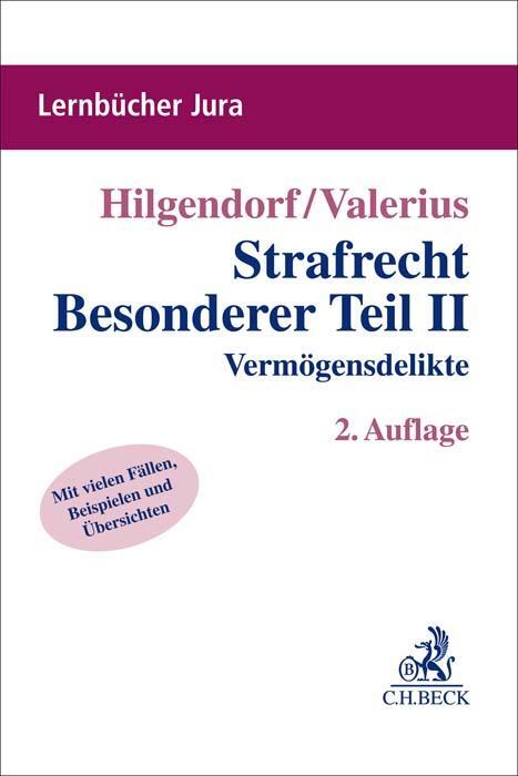 Cover: 9783406773372 | Strafrecht Besonderer Teil II | Vermögensdelikte | Hilgendorf (u. a.)