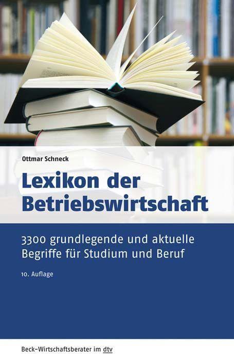 Cover: 9783423509626 | Lexikon der Betriebswirtschaft | Ottmar Schneck | Taschenbuch | 2018
