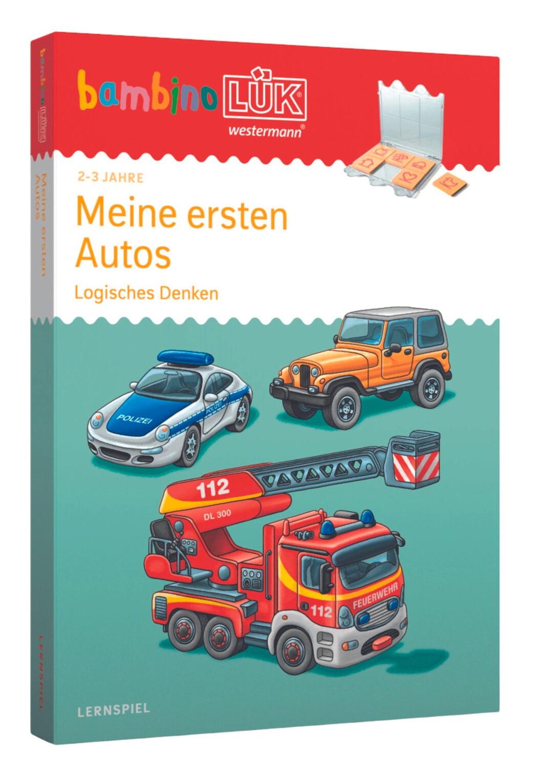 Cover: 9783072475709 | bambinoLÜK-Set. Kindergarten: Meine ersten Autos. 2/3 Jahre | Junga