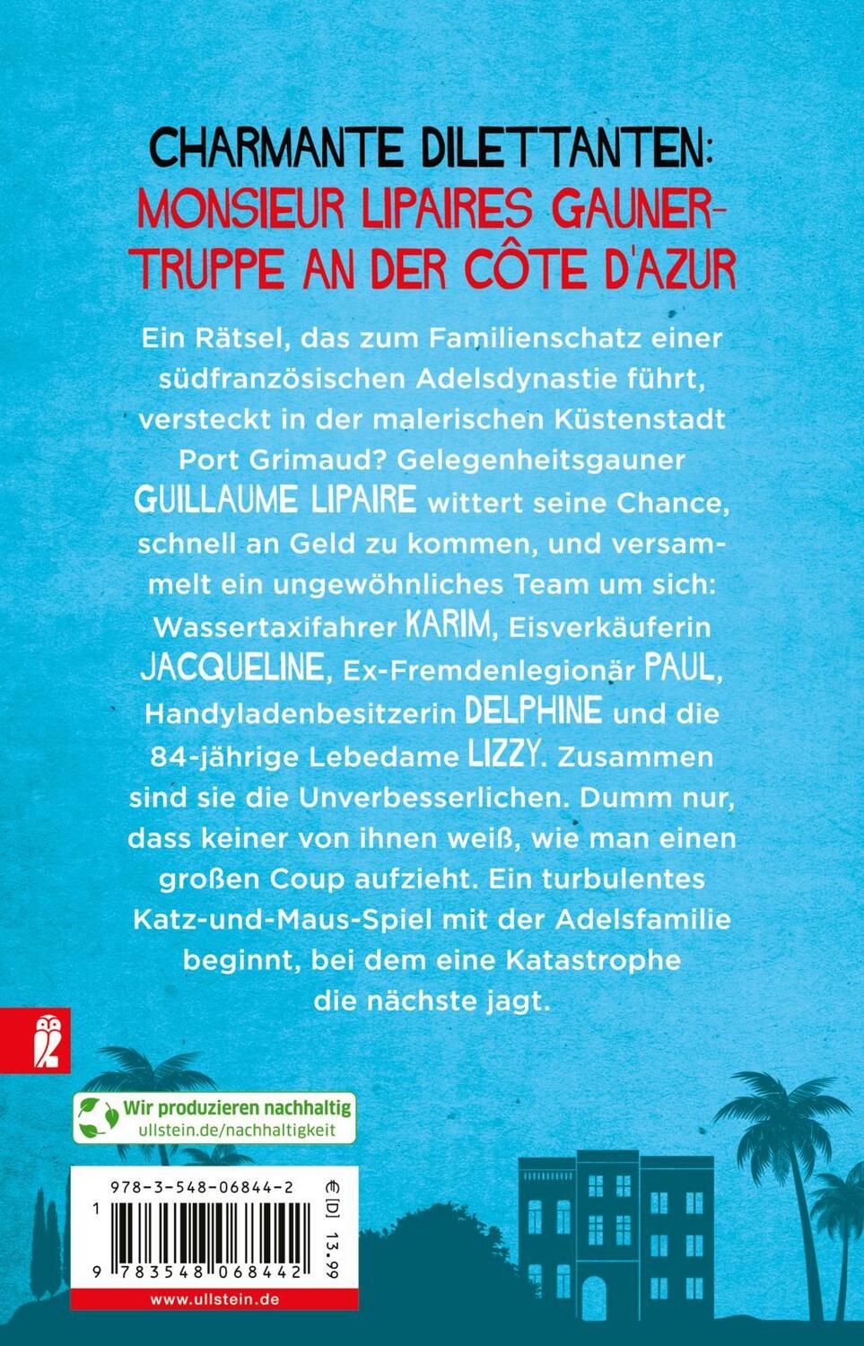 Rückseite: 9783548068442 | Die Unverbesserlichen - Der große Coup des Monsieur Lipaire | Buch