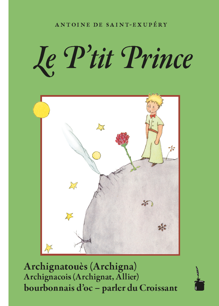 Cover: 9783947994908 | Le P'tit Prince | Der kleine Prinz - Croissant (Archignat) | Exupéry