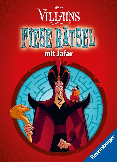 Cover: 9783473489329 | Ravensburger Disney Villains: Fiese Rätsel mit Jafar - Knifflige...