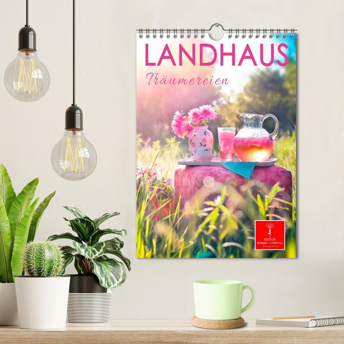 Bild: 9783435907489 | Landhaus Träumereien (Wandkalender 2025 DIN A4 hoch), CALVENDO...