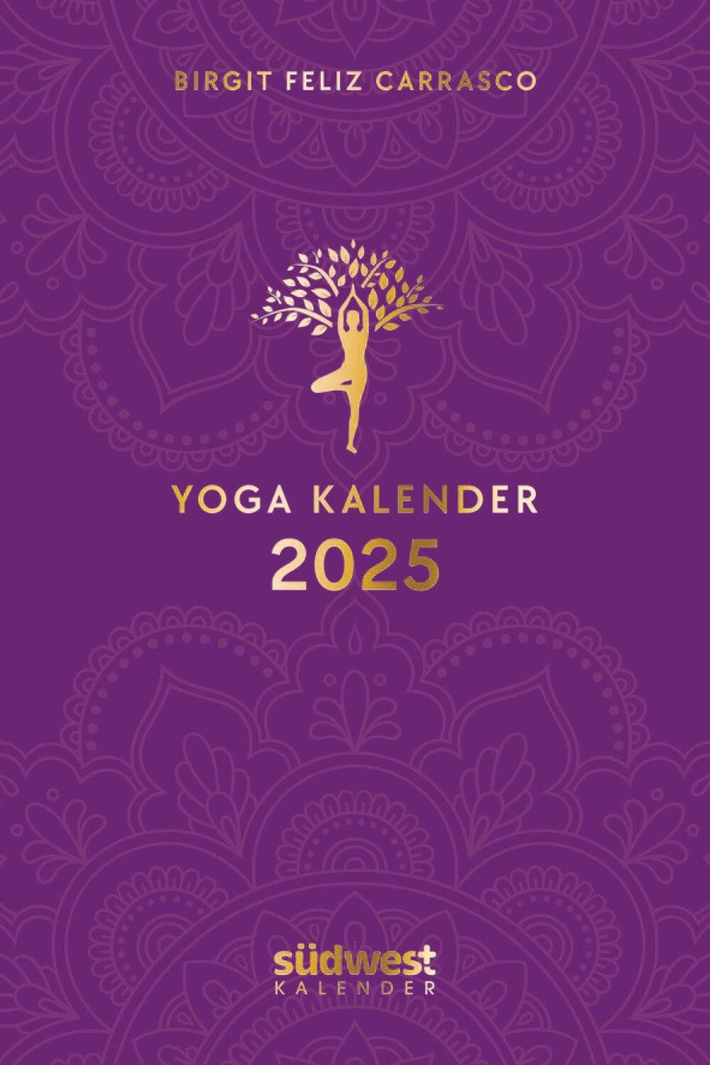 Cover: 9783517103525 | Yoga-Kalender 2025 - Taschenkalender mit Mantras, Meditationen,...