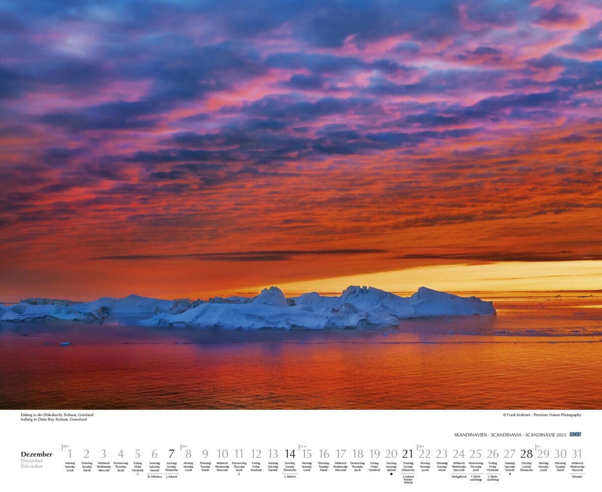 Bild: 4250809653532 | DUMONT - Schönheit des Nordens 2025 Wandkalender, 52x42,5cm,...