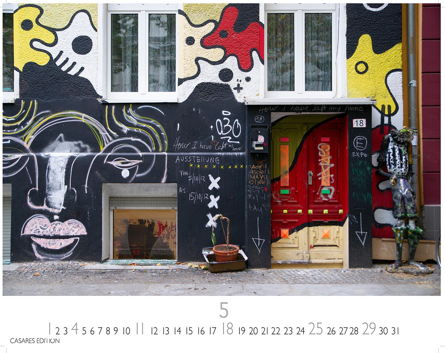 Bild: 9781835240953 | Berlin Street Art 2025 S 24x35cm | H. W. Schawe | Kalender | 14 S.