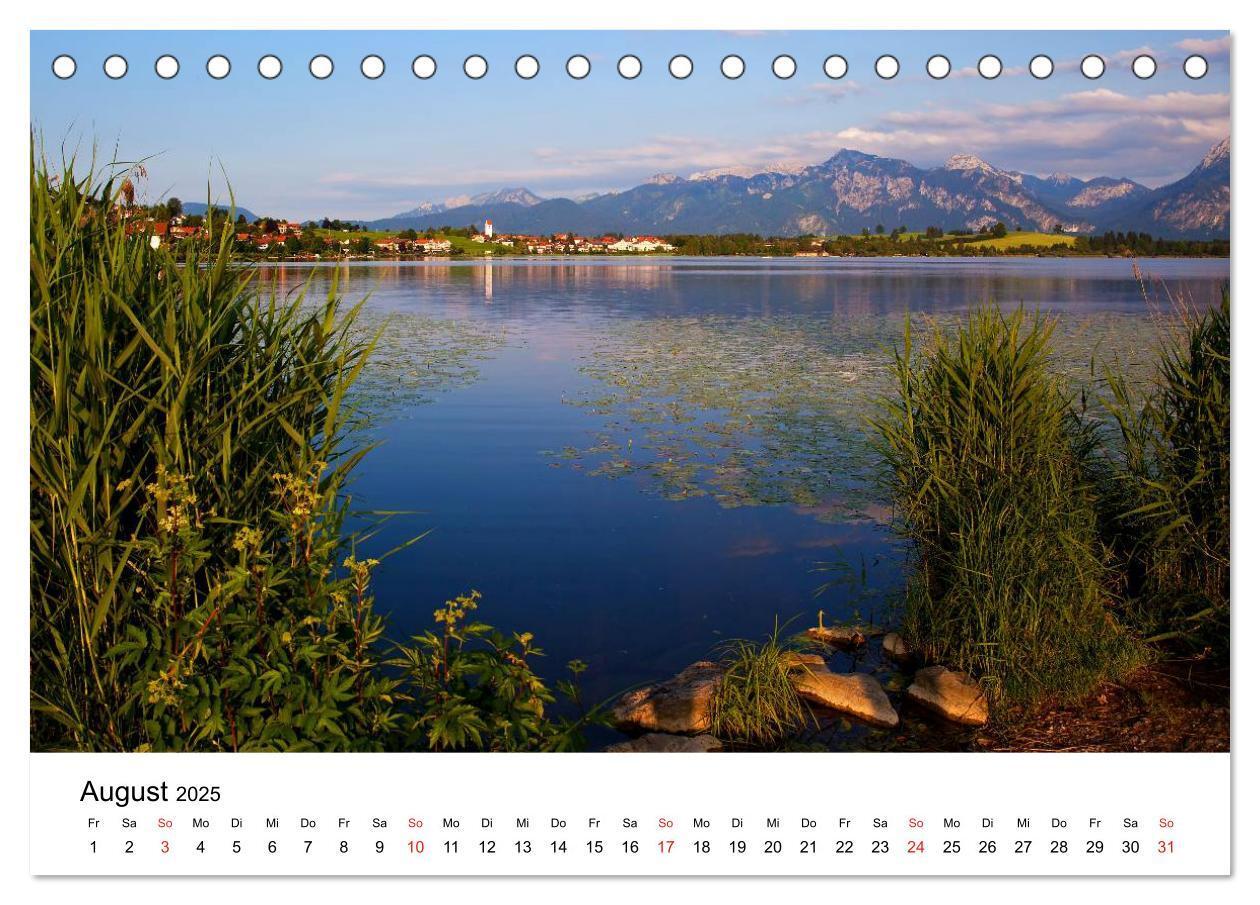 Bild: 9783435484072 | Hopfensee - Riviera des Allgäus (Tischkalender 2025 DIN A5 quer),...