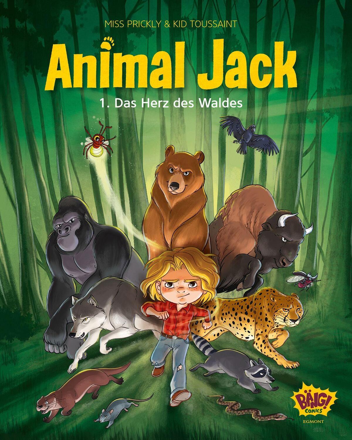 Cover: 9783770407392 | Animal Jack - Das Herz des Waldes | Miss Prickly (u. a.) | Taschenbuch