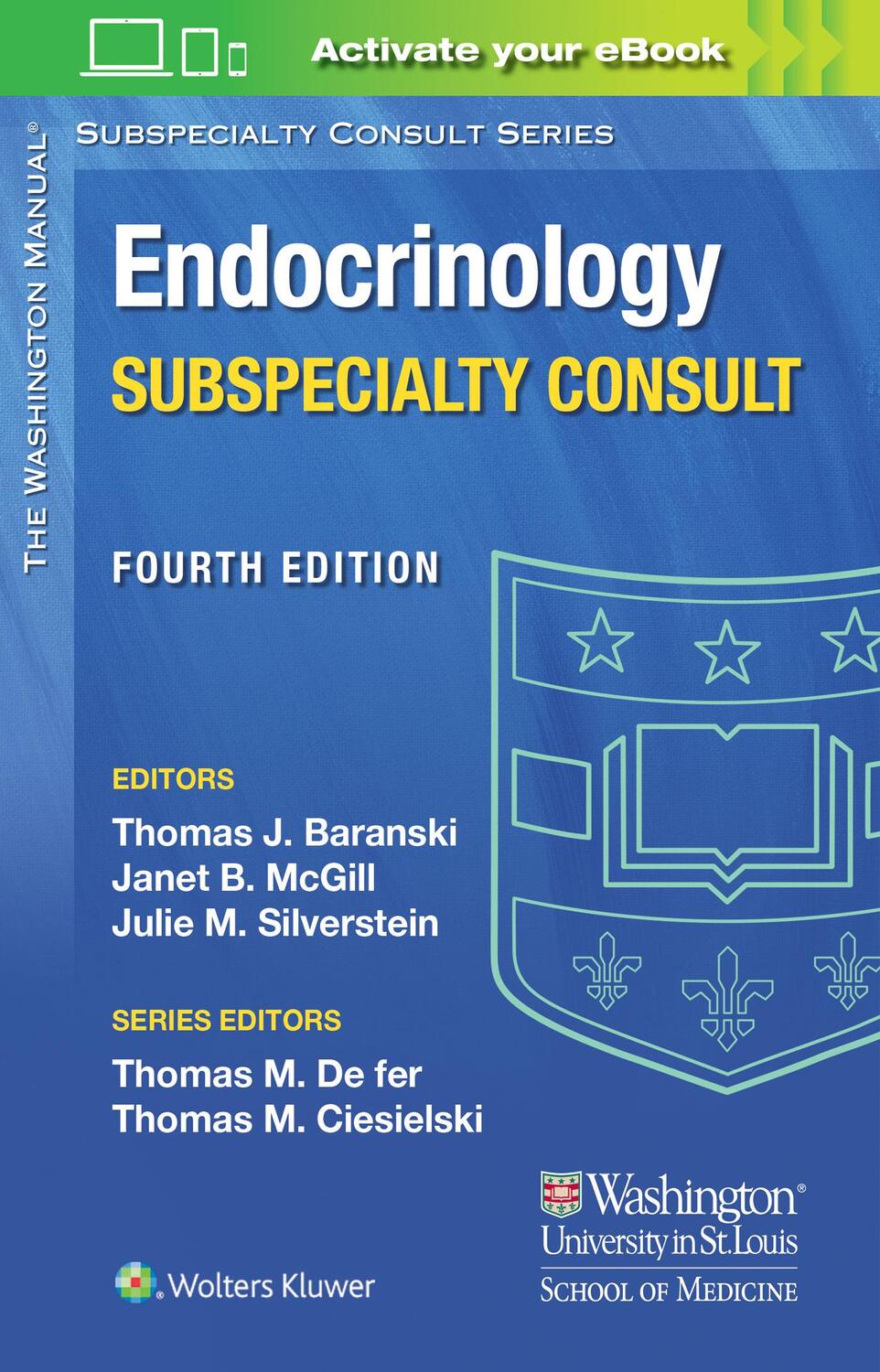 Cover: 9781975113339 | Washington Manual Endocrinology Subspecialty Consult | McGill | Buch