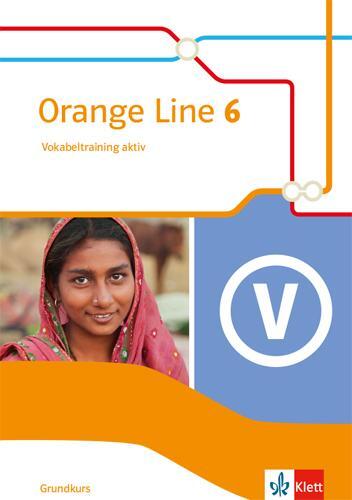 Cover: 9783125483163 | Orange Line 6 Grundkurs. Vokabeltraining aktiv mit Lösungsheft...