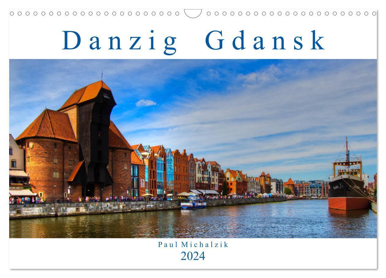 Cover: 9783383455056 | Danzig Gdansk (Wandkalender 2024 DIN A3 quer), CALVENDO Monatskalender