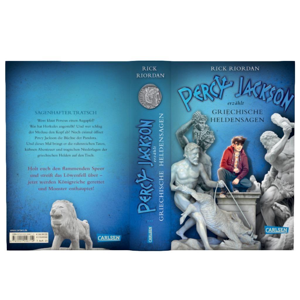 Bild: 9783551556714 | Percy Jackson erzählt: Griechische Heldensagen | Rick Riordan | Buch