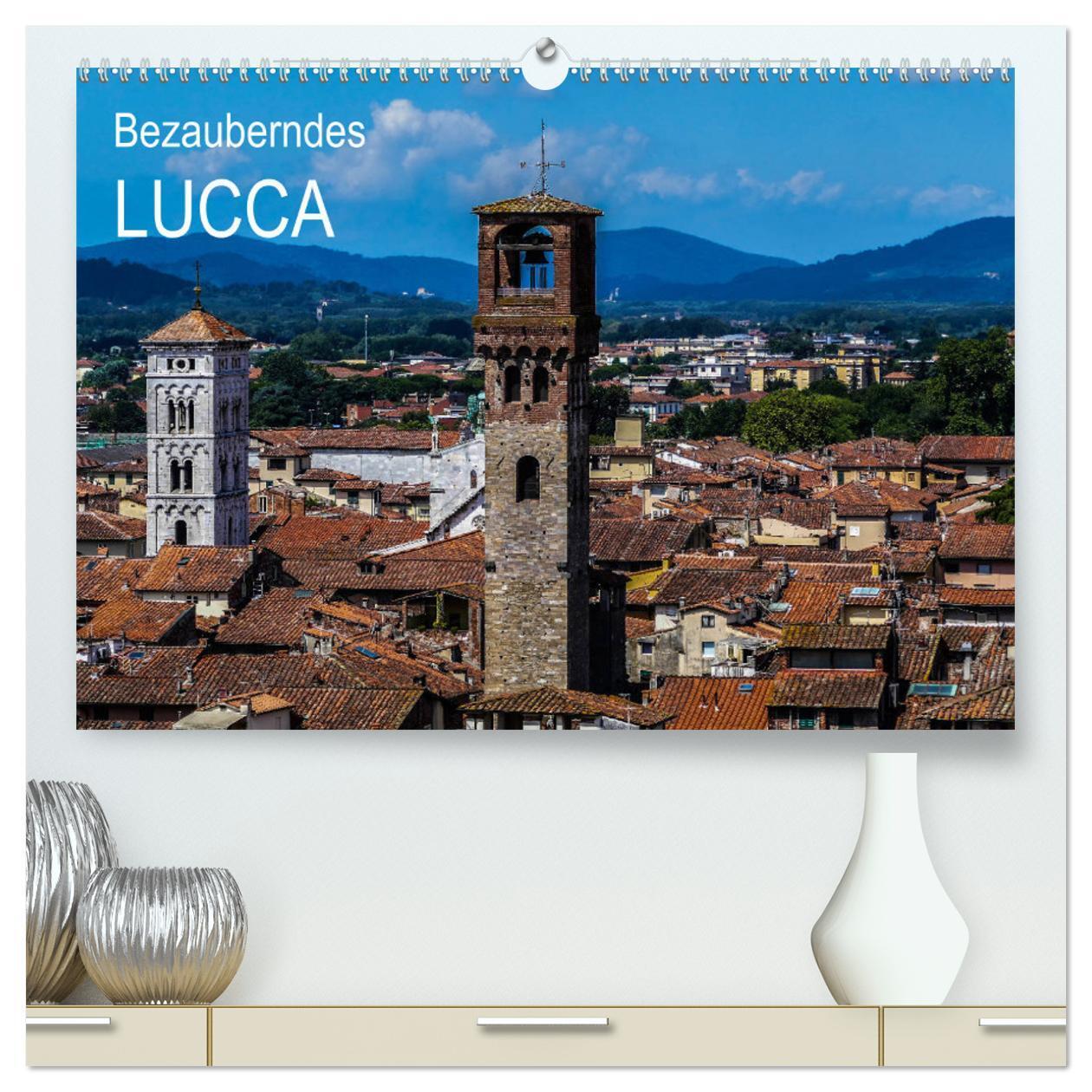 Cover: 9783435369409 | Bezauberndes Lucca (hochwertiger Premium Wandkalender 2025 DIN A2...